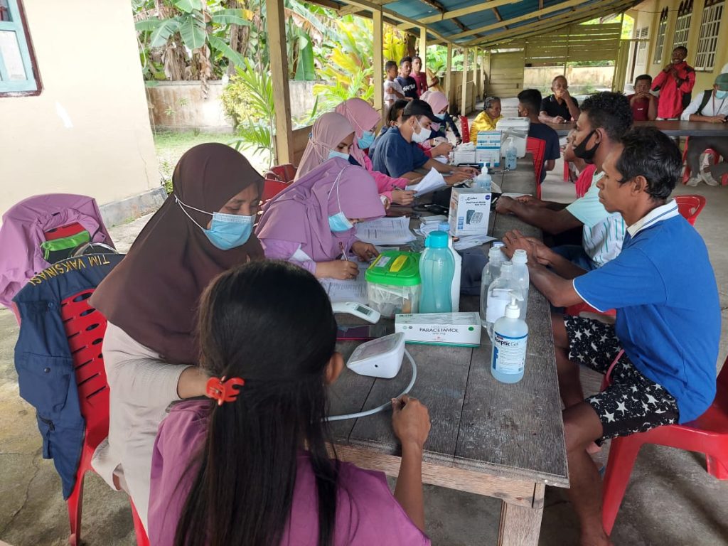 Update Vaksinasi Covid-19 Per 31 Januari Desa Dullah Laut