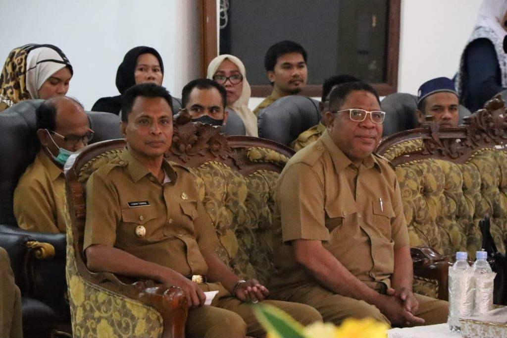 Walikota Tual Bersama Wawali Hadiri HUT IBI 2022