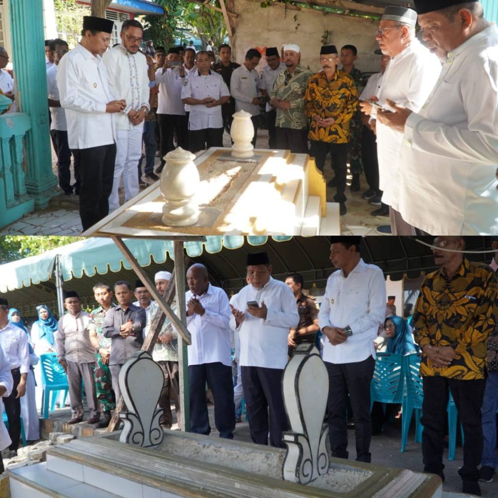 Walikota Tual Ziarah ke Makam para Tokoh Perjuangan Pemekaran Kota Tual