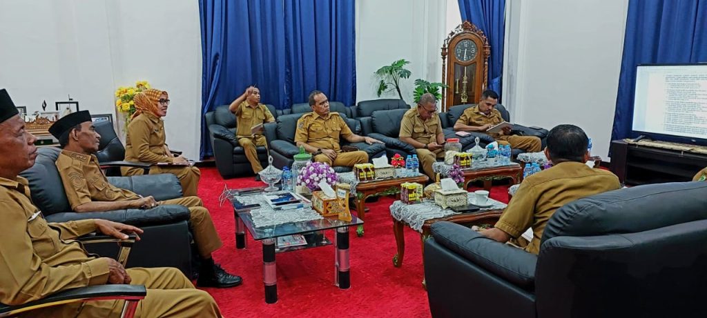 Pj.Walikota Tual Ikuti Sosialisasi Penajaman Indikator BUMDes Dalam Dangka Evaluasi Kinerja Penjabat Kepala Daerah Secara Daring